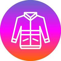 diseño de icono de vector de chaqueta