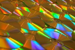 Golden Data CDs or DVDs Background photo