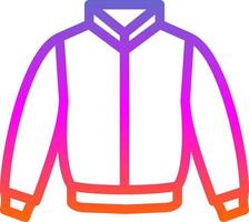 diseño de icono de vector de chaqueta varsity