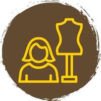 Fashion Designer Vector Icon Design