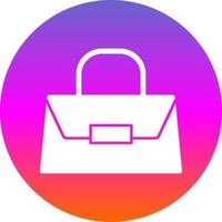 Handbag Vector Icon Design