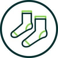 Socks Vector Icon Design