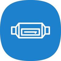 Waist Bag Vector Icon Design