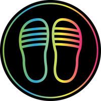 Flip Flop Vector Icon Design