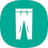 Trousers Vector Icon Design