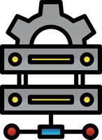 Database Vector Icon Design