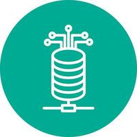 Big Data Vector Icon Design