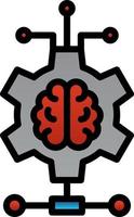 Deep Learning Vector Icon Design