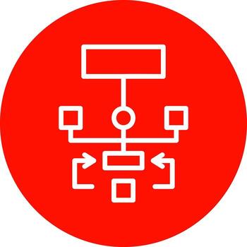 Algorithm Vector Icon Design