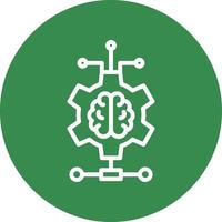 Deep Learning Vector Icon Design