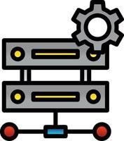 Data Management Vector Icon Design