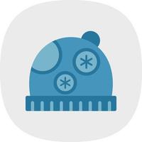 diseño de icono de vector de gorro