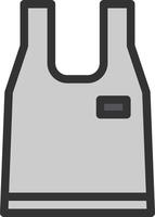 Vest Vector Icon Design