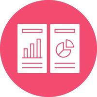 Comparative Analytics Vector Icon Design