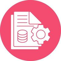 Data Reporting Vector Icon Design