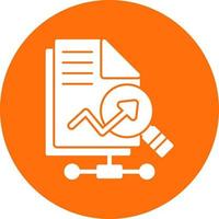 Diagnostic Analytics Vector Icon Design