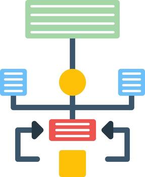 diseño de icono de vector de algoritmo