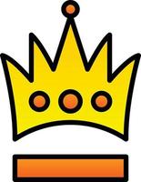 Crown Vector Icon Design