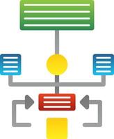Algorithm Vector Icon Design