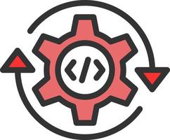 Continuous Integration Vector Icon Design