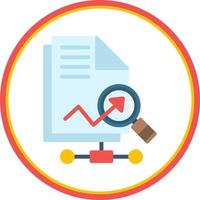 Diagnostic Analytics Vector Icon Design