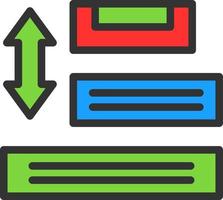 Agile Prioritize Vector Icon Design