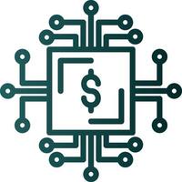Data Concurrency Vector Icon Design