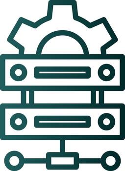 Database Vector Icon Design