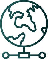 Globe Vector Icon Design