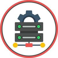 Database Vector Icon Design