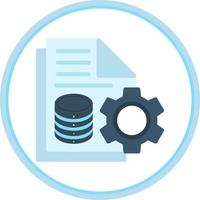 Data Reporting Vector Icon Design