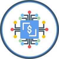 Data Concurrency Vector Icon Design