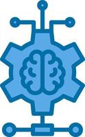 Deep Learning Vector Icon Design