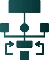 Algorithm Vector Icon Design