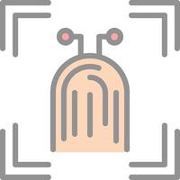 Biometrics Vector Icon Design