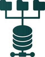 Data Source Vector Icon Design