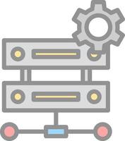 Data Management Vector Icon Design