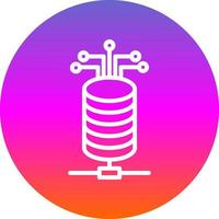 Big Data Vector Icon Design