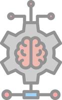 Deep Learning Vector Icon Design