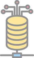 Big Data Vector Icon Design