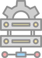 Database Vector Icon Design