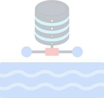 Data Lake Vector Icon Design