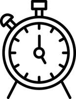 Alarm CLock Vector Icon Design