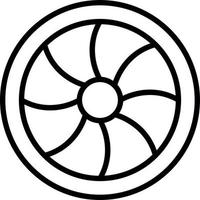 diseño de icono de vector de torniquete turgo