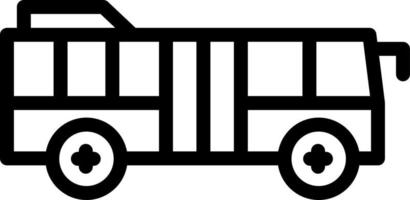 Bus Vector Icon Design