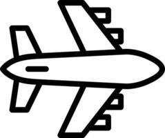 Airplane Vector Icon Design