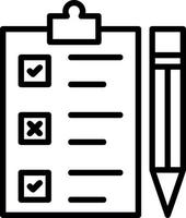 Task List Vector Icon Design