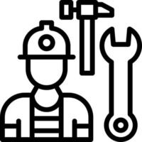 Plumber Vector Icon Design