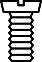 Screw Vector Icon Design