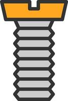 diseño de icono de vector de tornillo